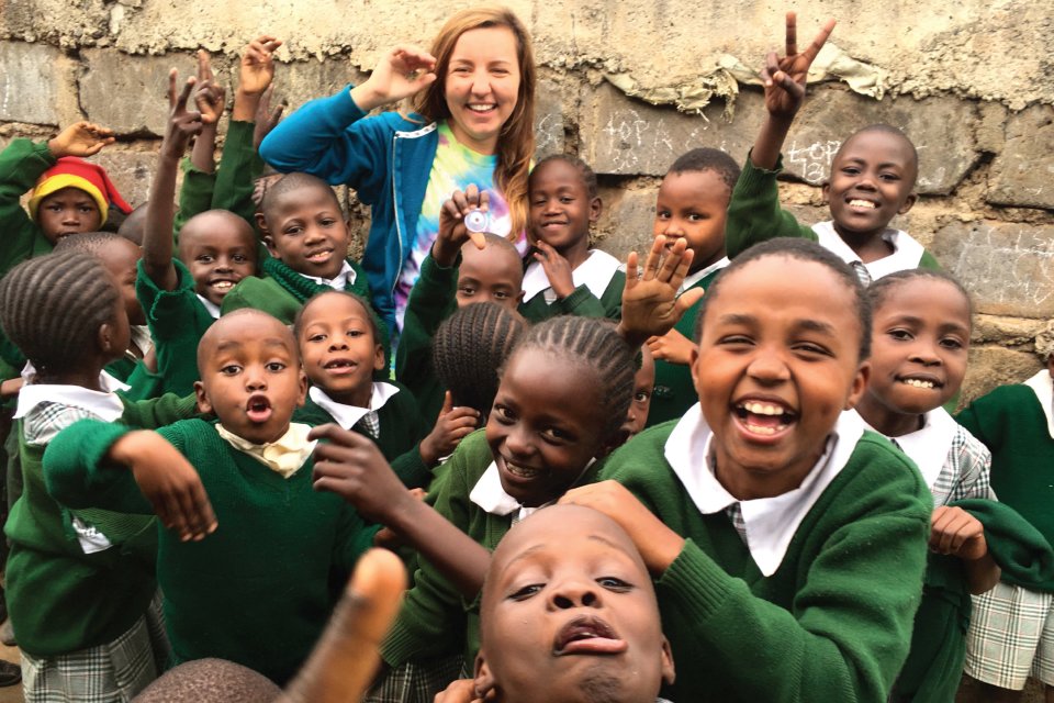 Viktoria Yudchits in Kenya
